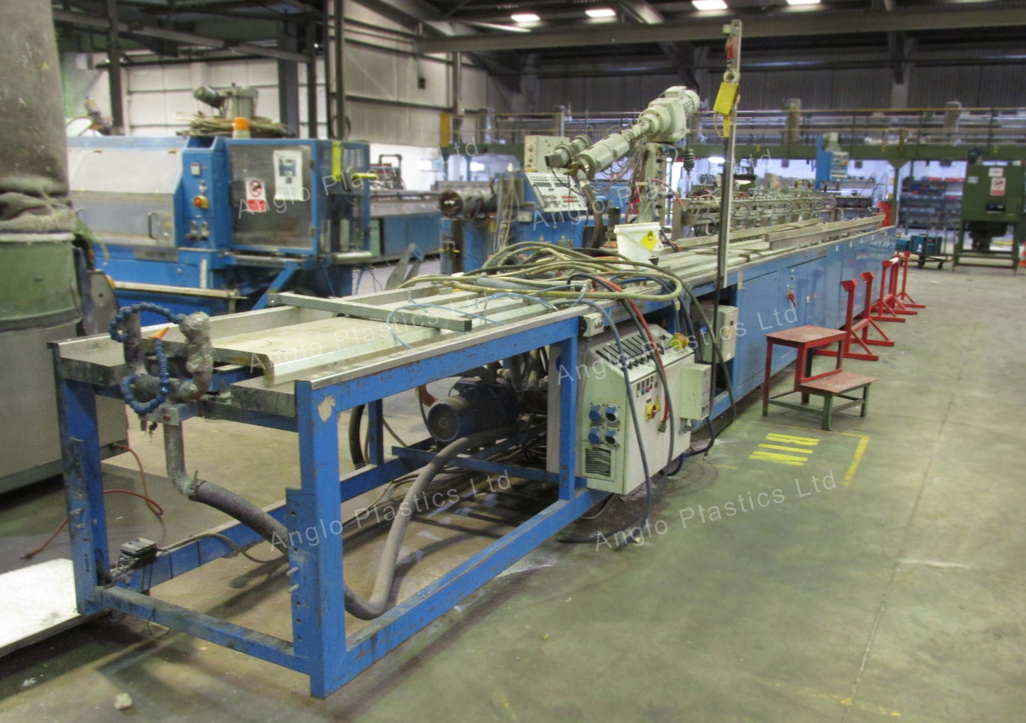 Krauss Maffei KMD 2-90-z Extrusion Line