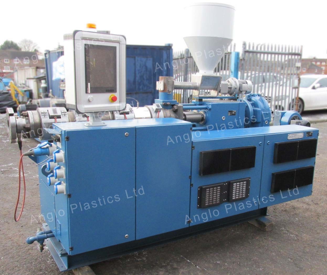 krauss maffei kmd60kk extrusion line