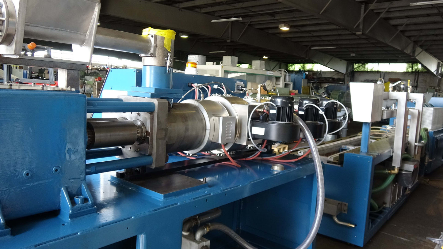 krauss maffei kmd60kk extrusion line