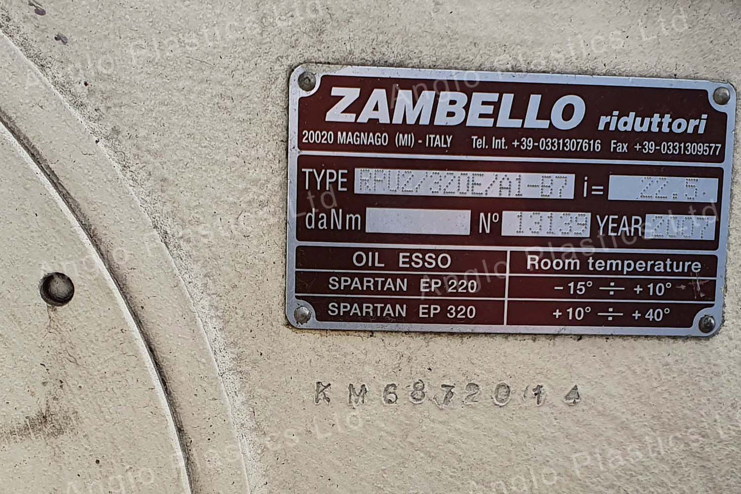 krauss maffei kme1125-30b extruder