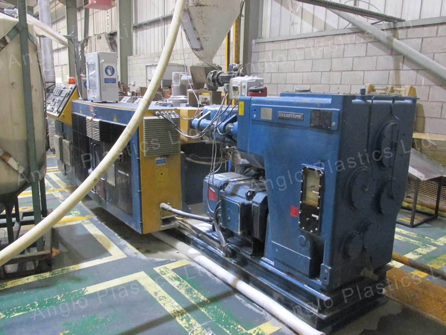 krauss maffei kmd 2110 compounding line