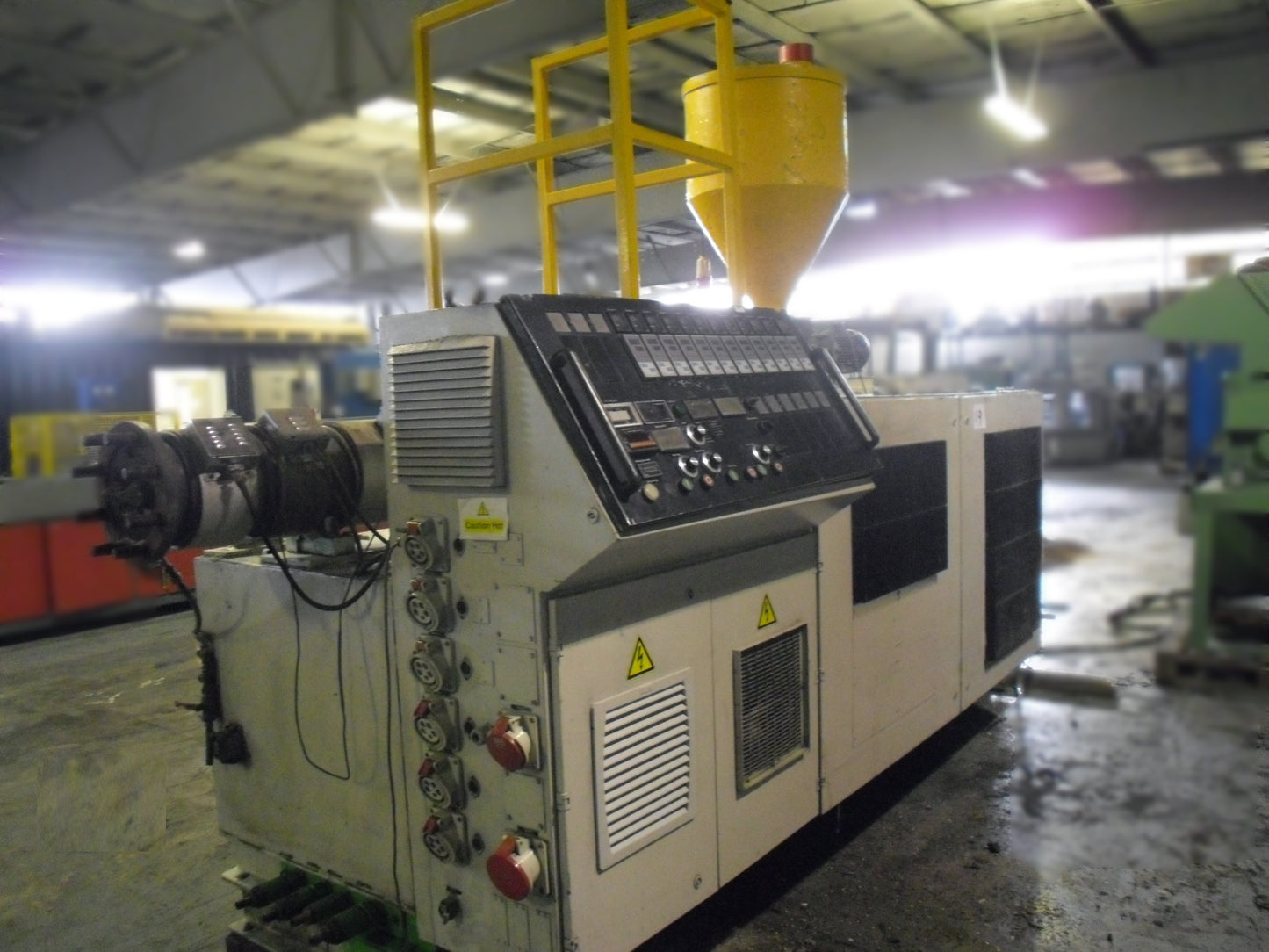 Krauss Maffei KMD 90mm Twin Screw Extruder