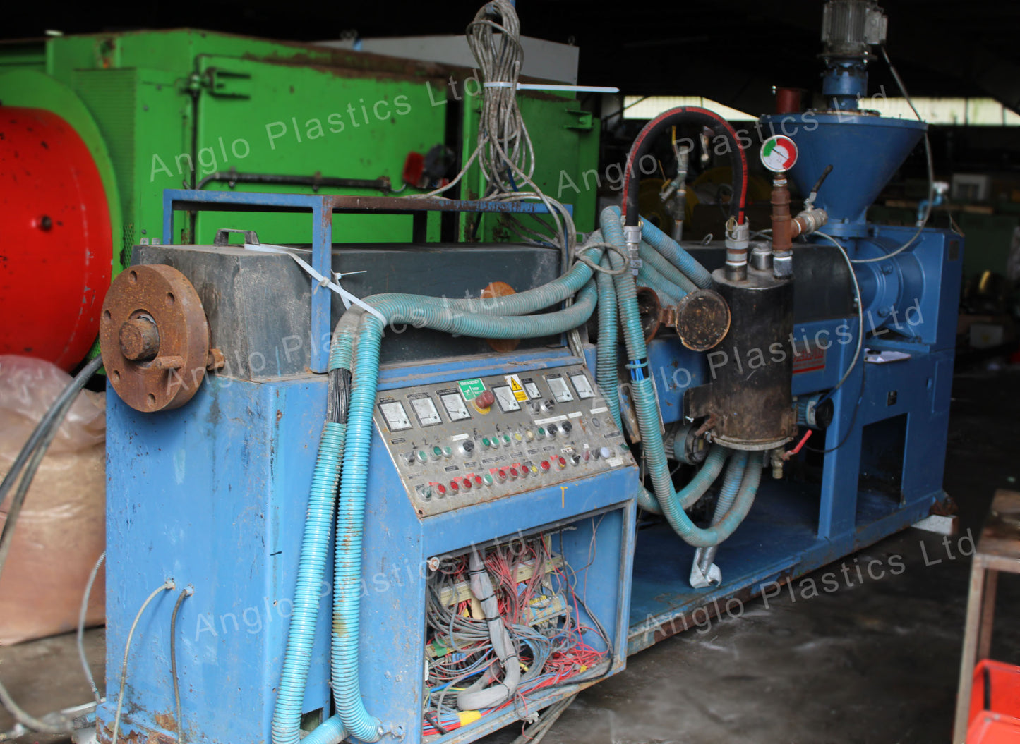 om prealpina 10-5 extrusion line