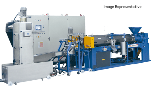 omp prealpine/cdm 105 pelletising line