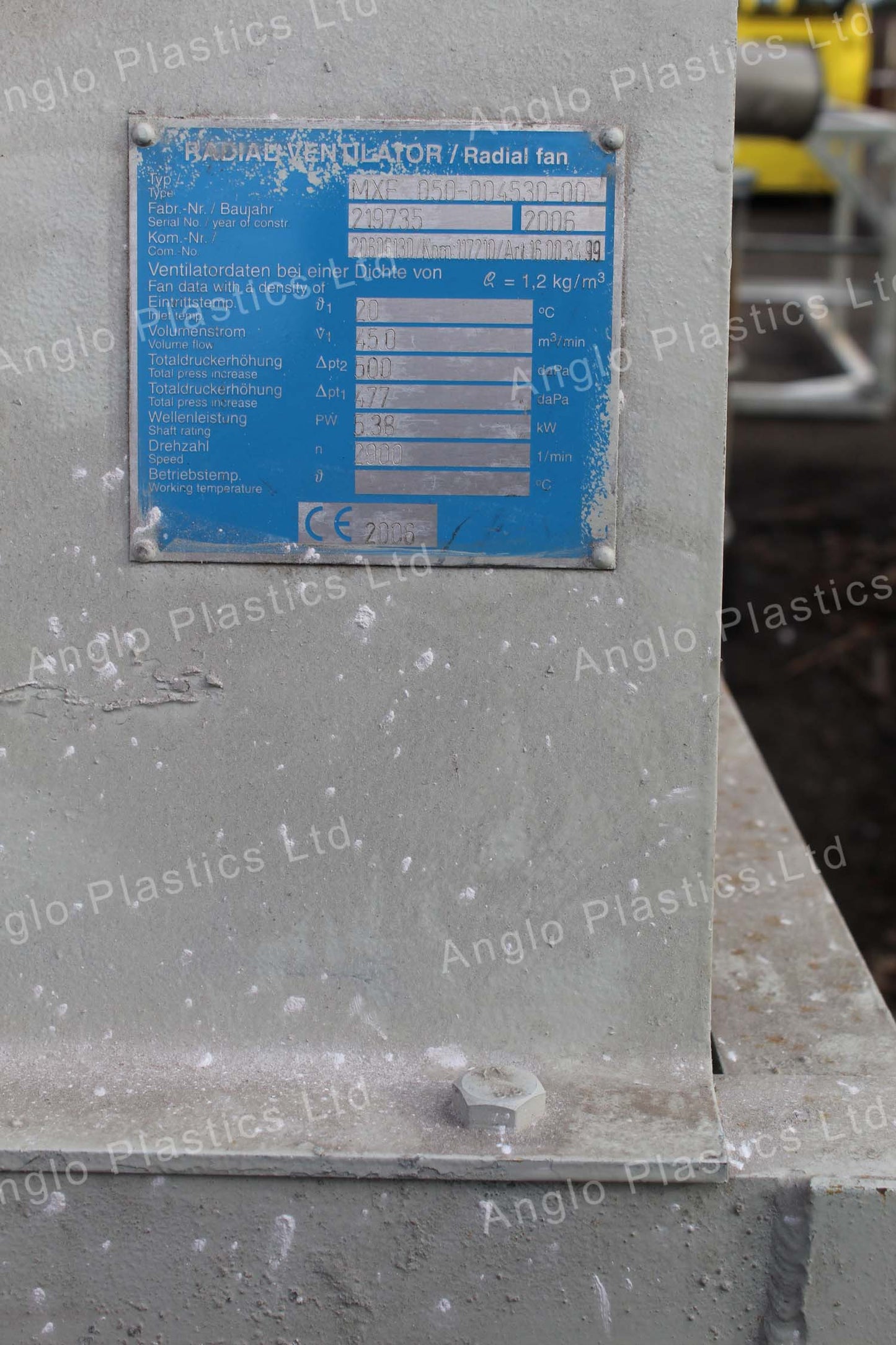 pallmann pkm450 pulveriser