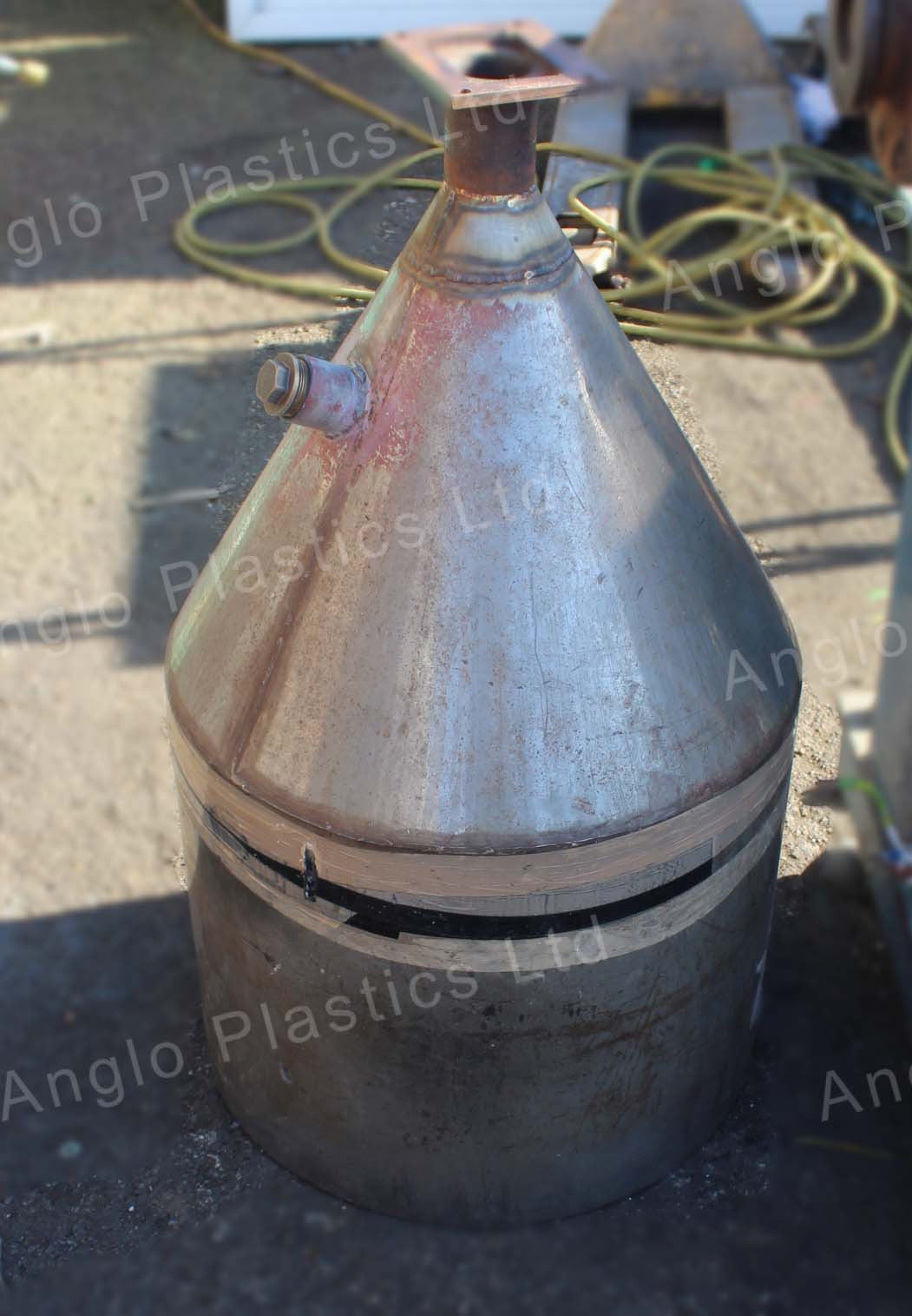 plastex 80mm single screw extruder