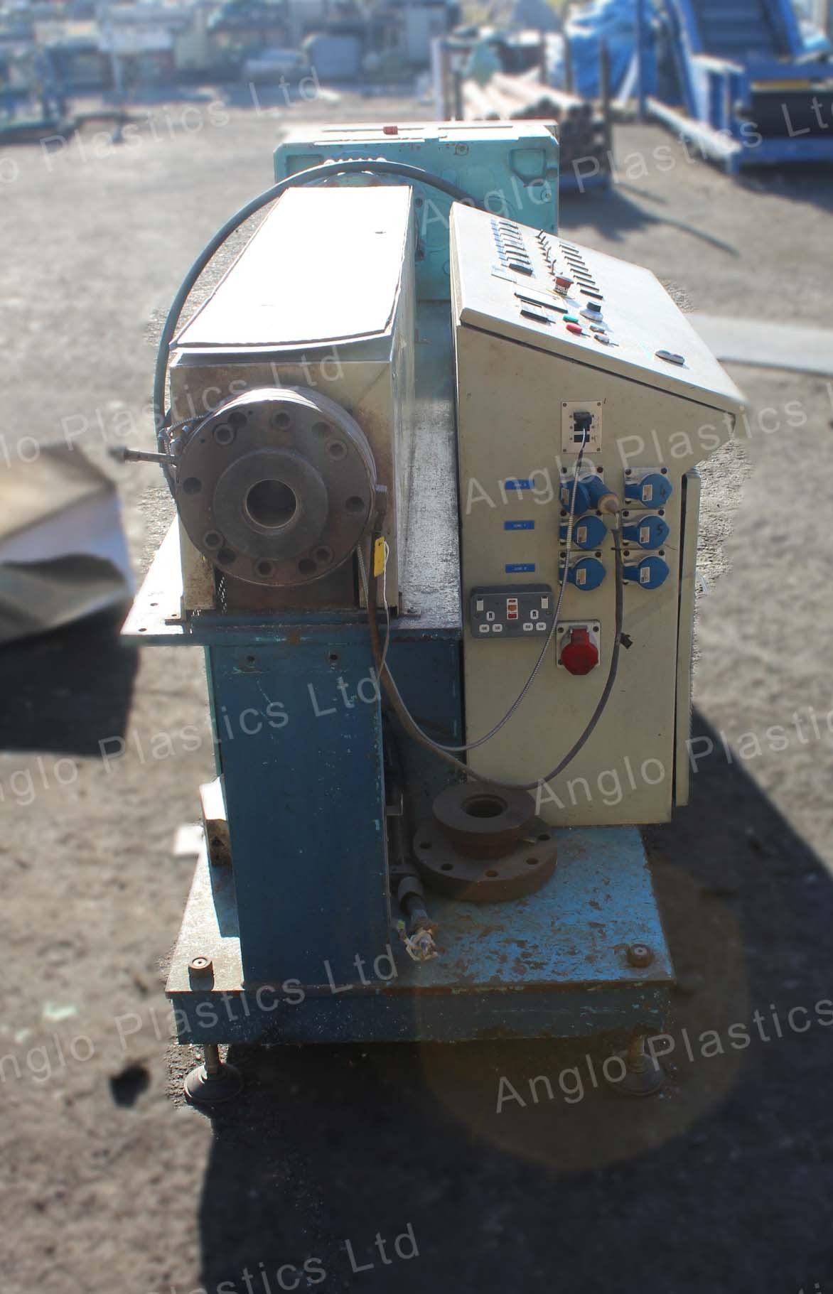 plastex 80mm single screw extruder