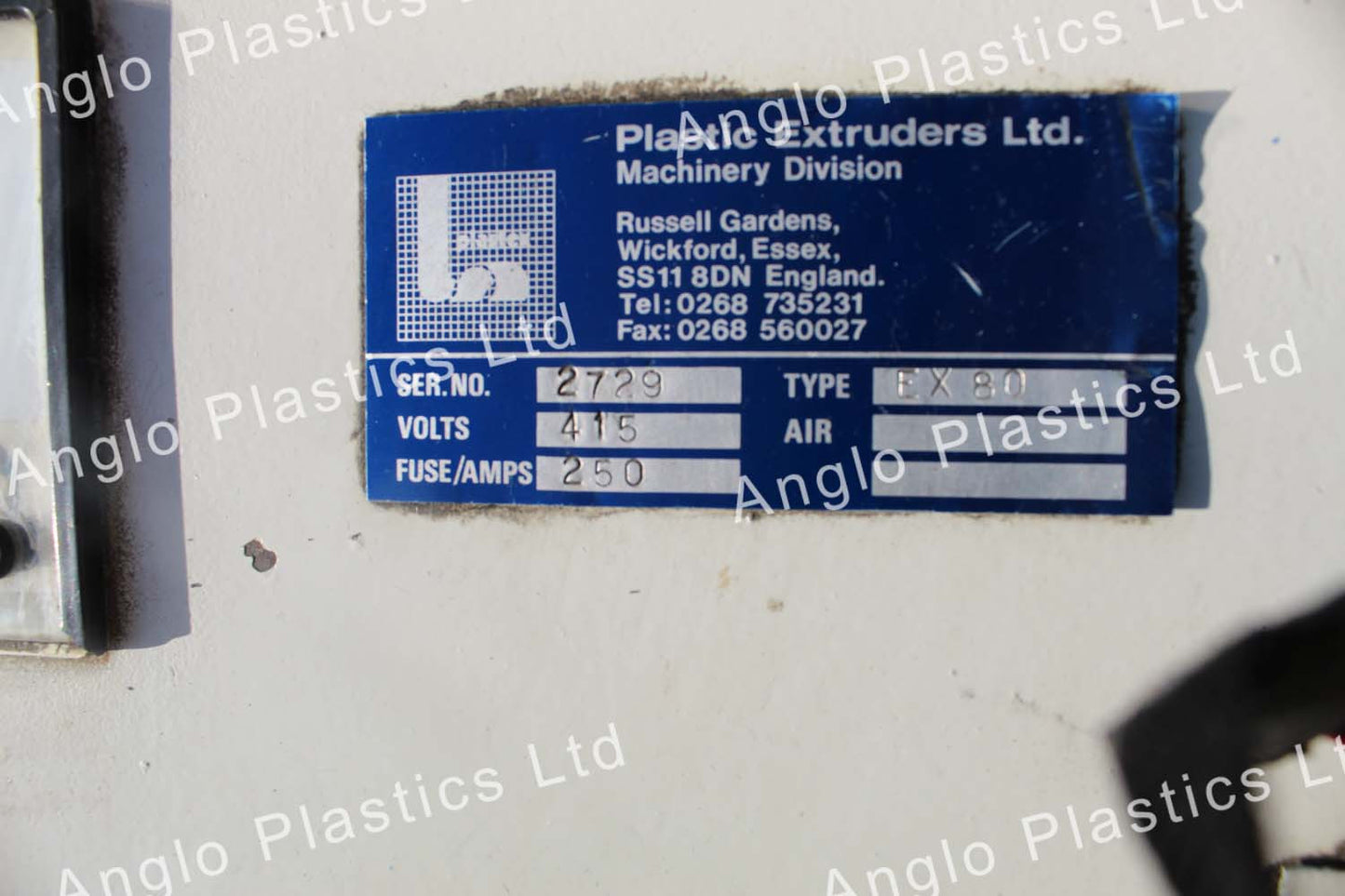 plastex 80mm extruder