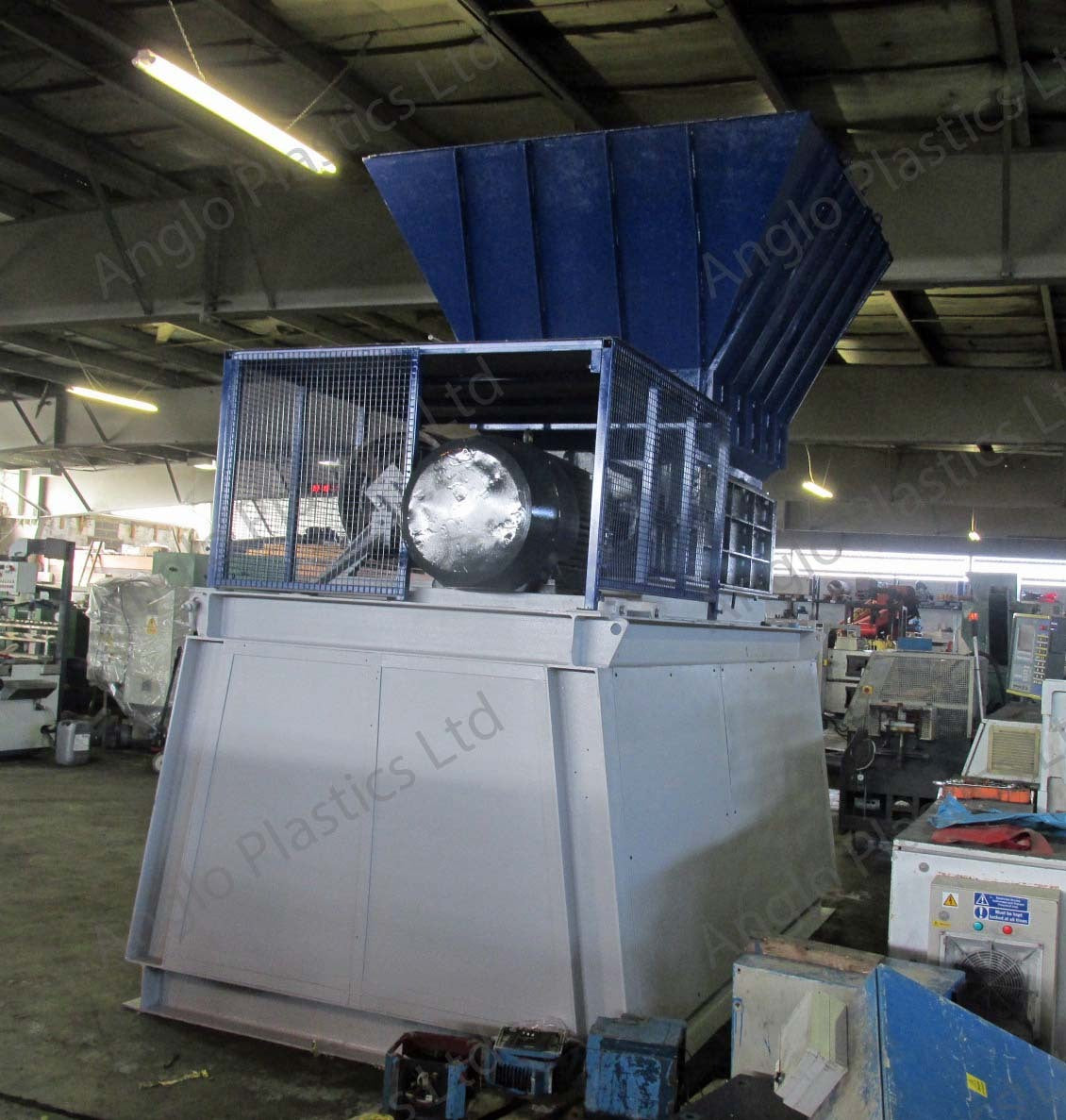 powertech twin shaft shredder