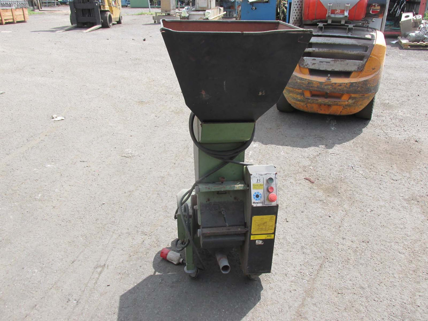 rapid 2115-v granulator