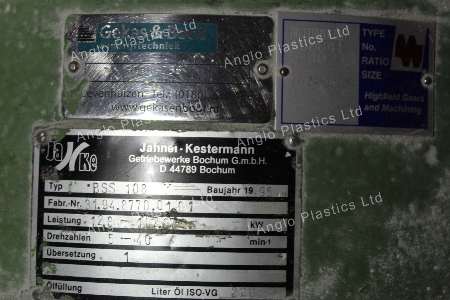 Rollepaal 125 Twin Screw Extruder