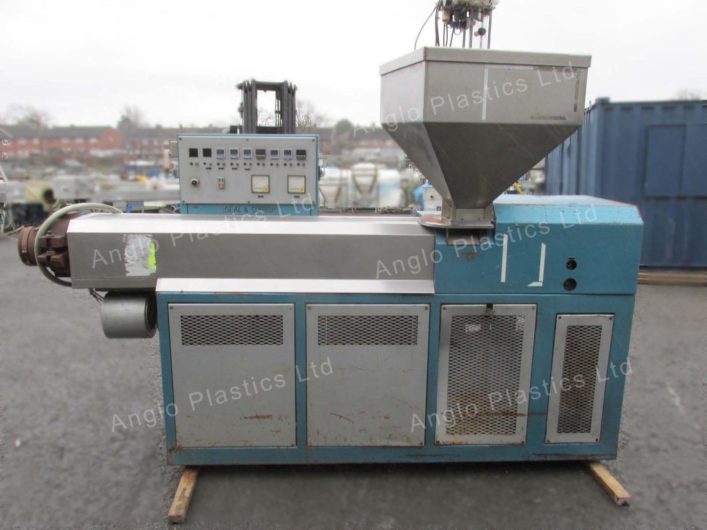 s&b 75mm single screw extruder