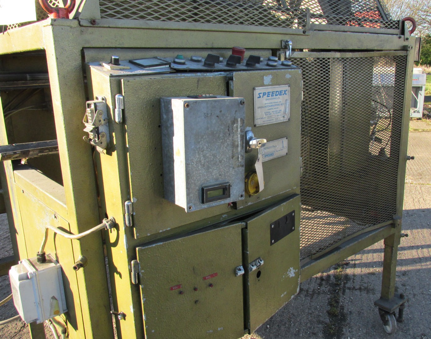 speedex cp110 planetary cutter