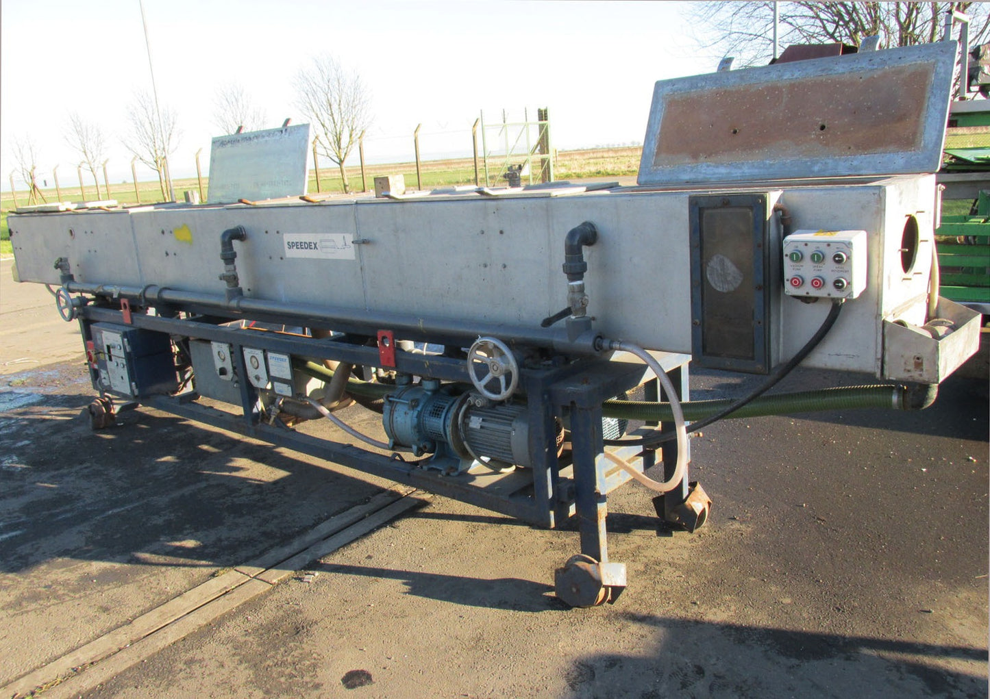 speedex vcst 125 vacuum tank