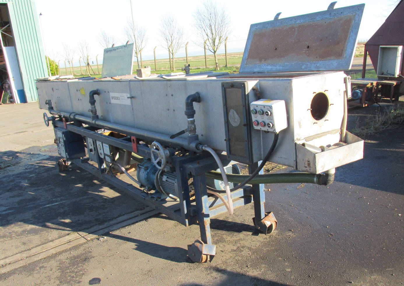 speedex vcst 125 vacuum tank