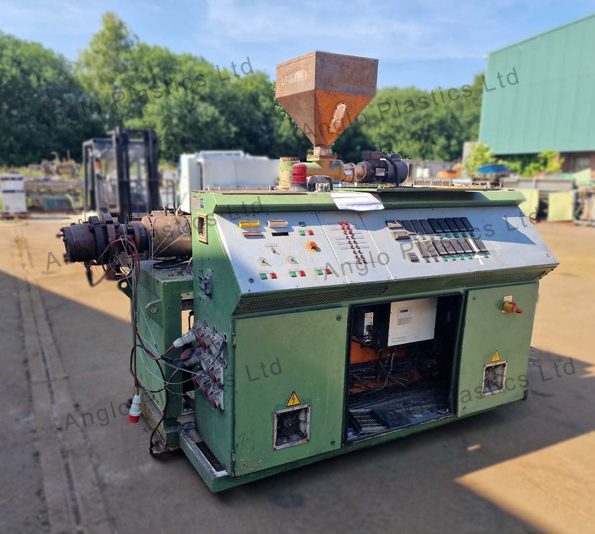 Technoplast TDE 5000 twin screw extruder