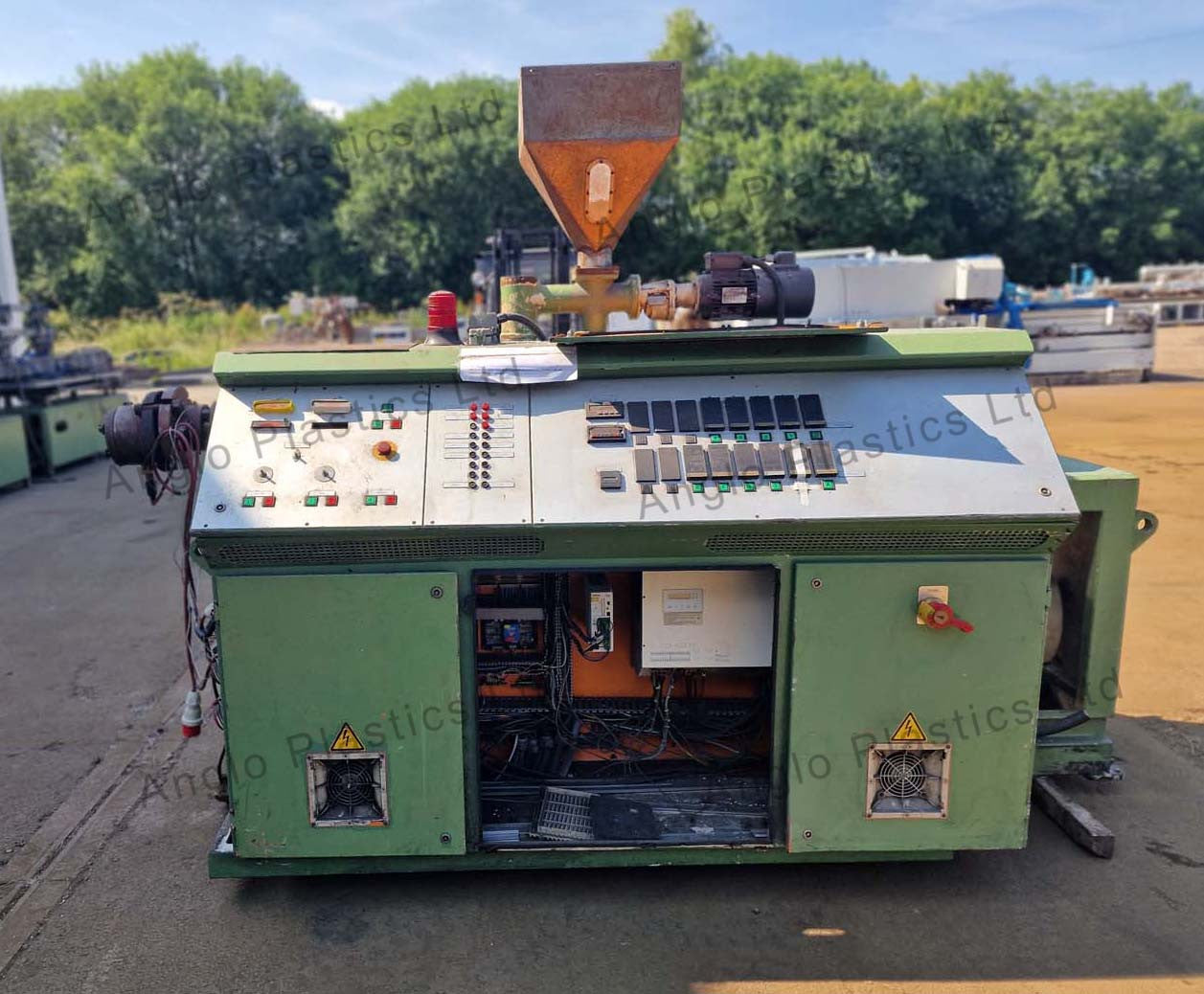 Technoplast TDE 5000 twin screw extruder