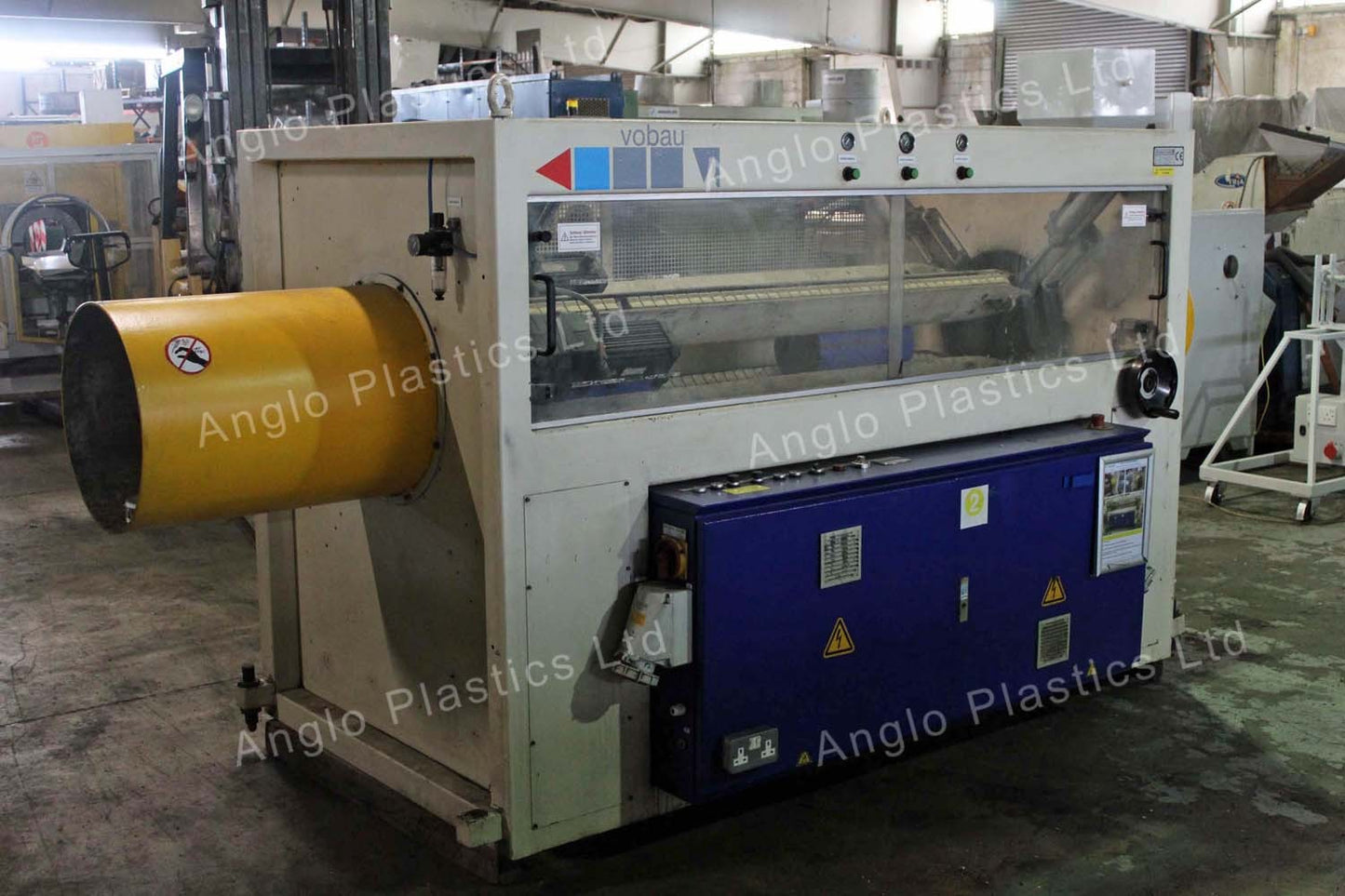 vobau 4 belt haul off unit