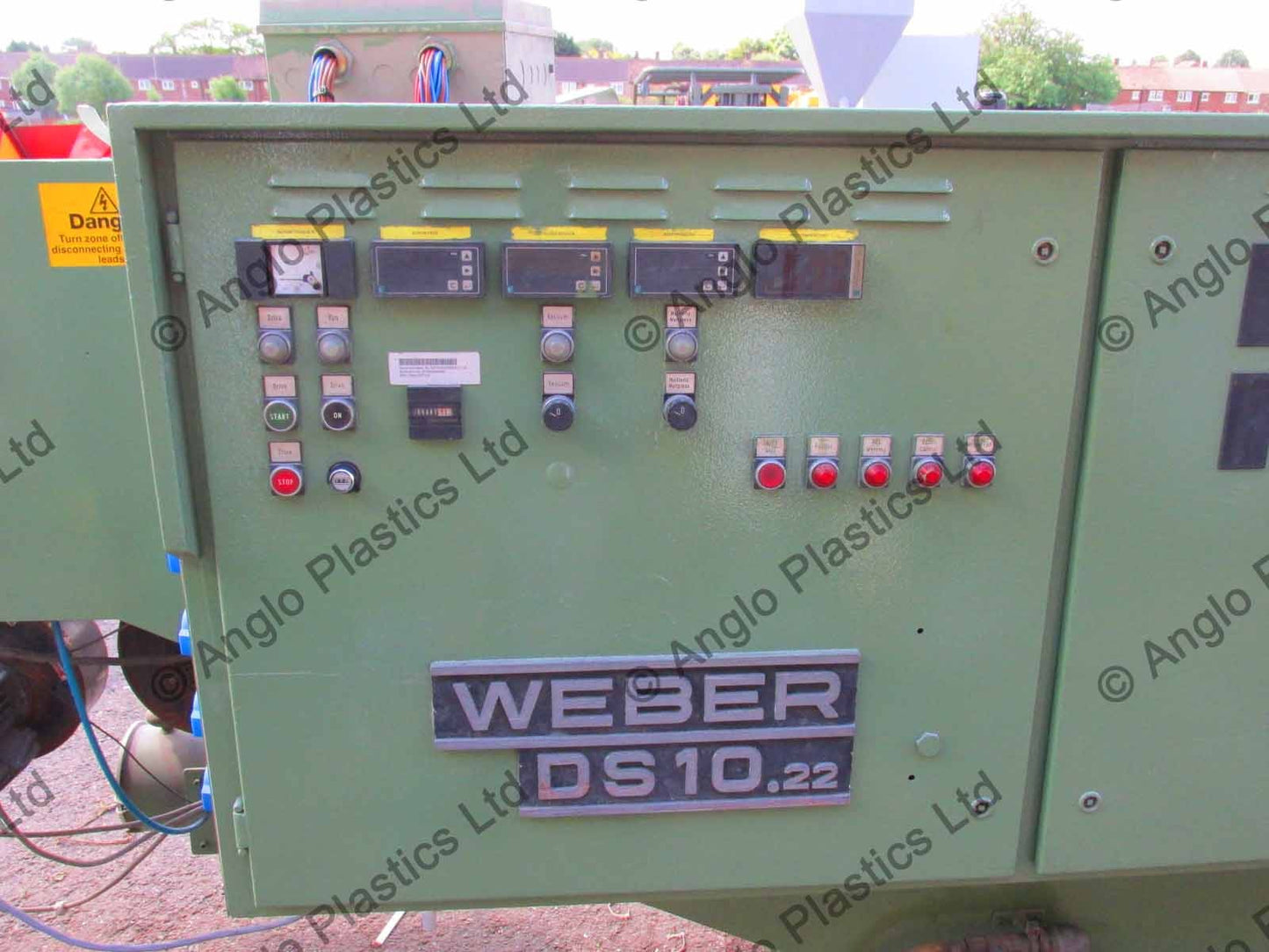 weber ds10.22 twin screw extruder