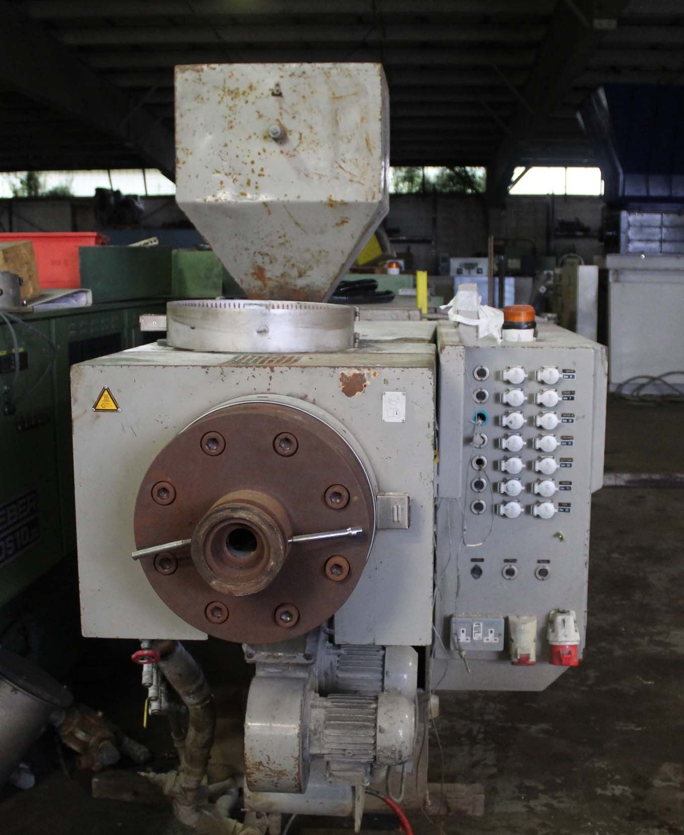 weber ds10p twin screw extruder