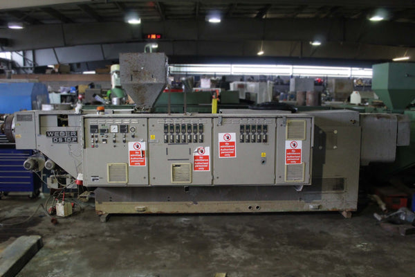 weber ds10p twin screw extruder