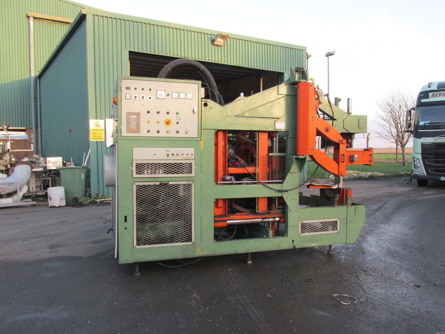 pvc pipe downstream line 6" and 12"