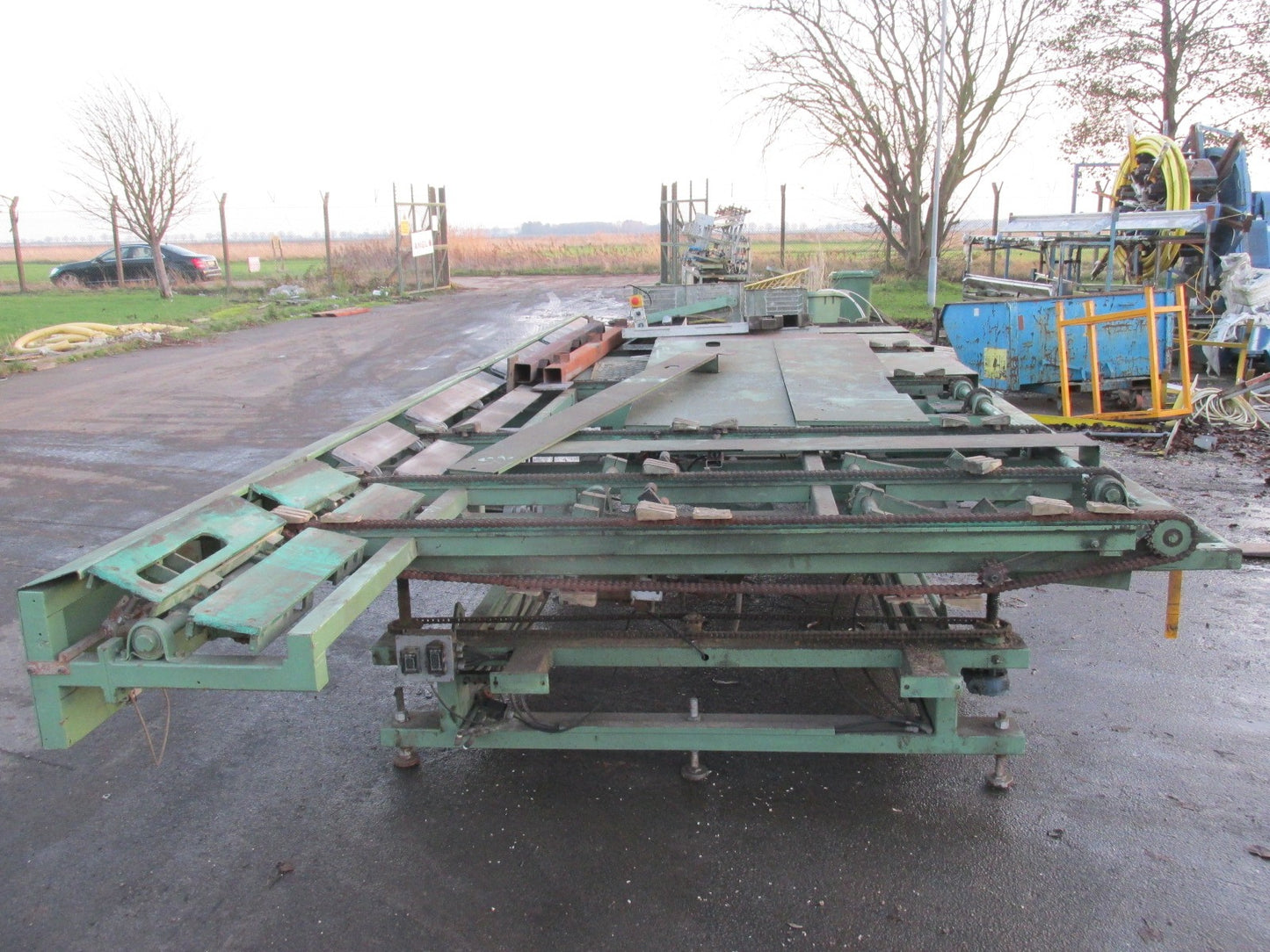 pvc pipe downstream line 6" and 12"