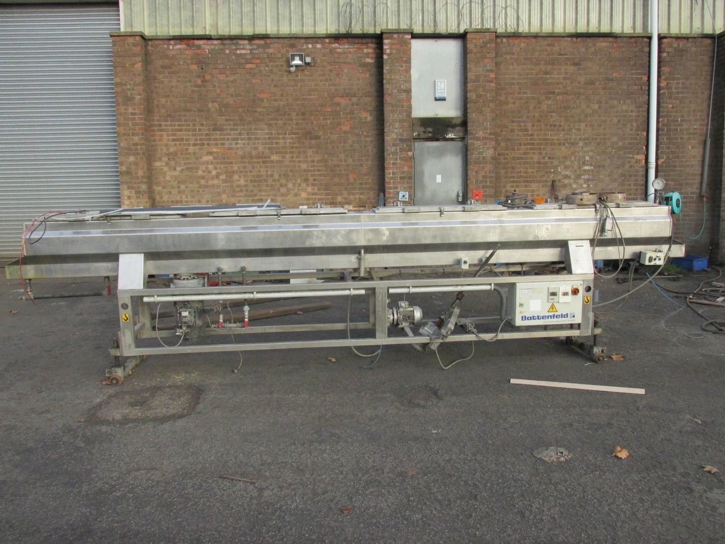 pvc pipe downstream line 6" and 12"