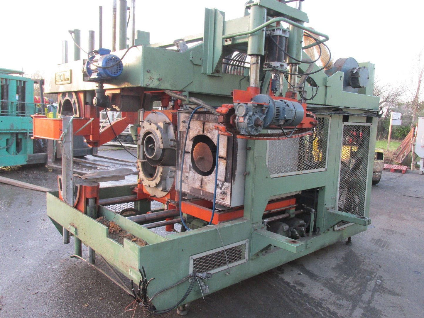 pvc pipe downstream line 6" and 12"