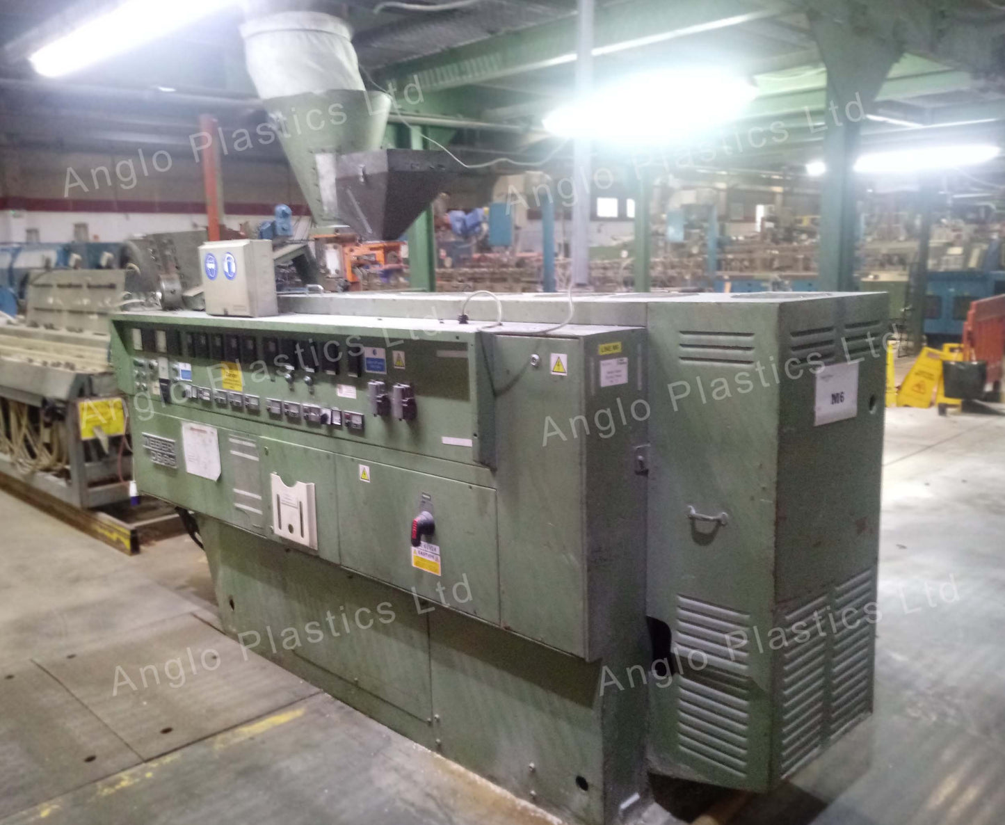 weber ds65 extrusion line