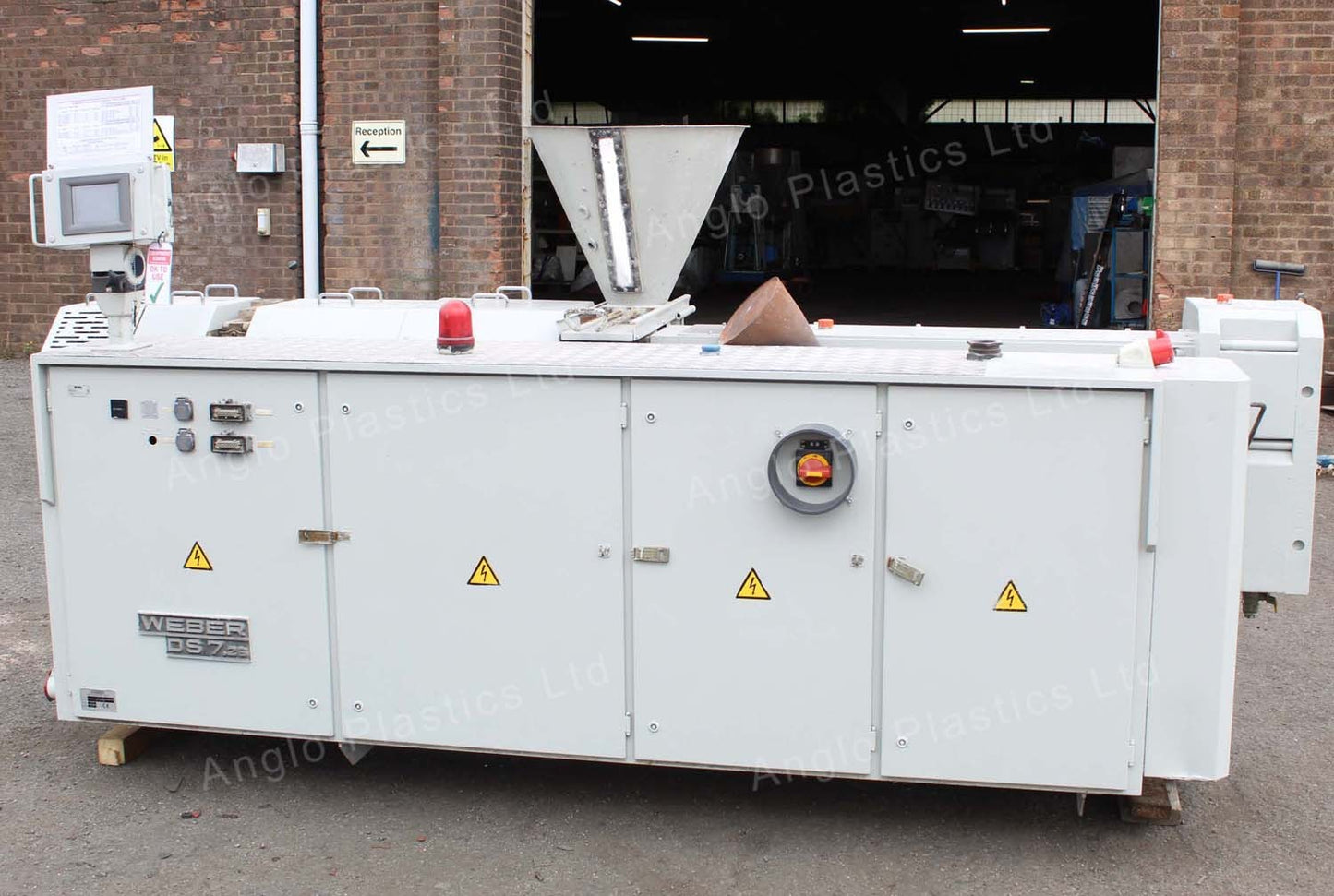 weber ds7.26 twin screw extruder