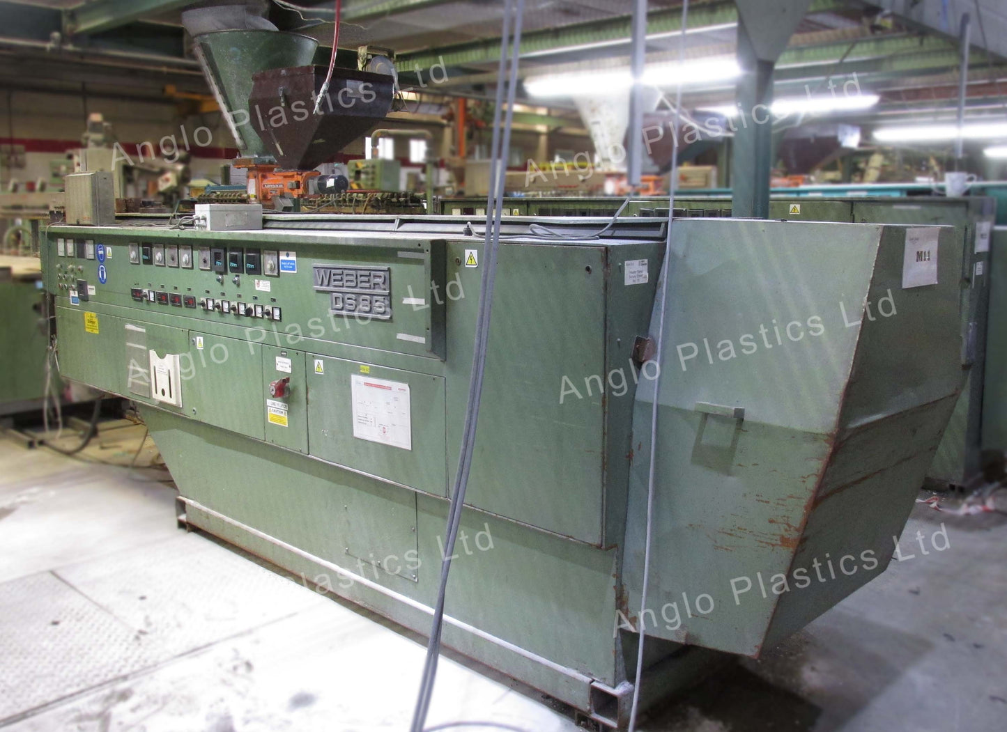 weber ds85 extrusion line