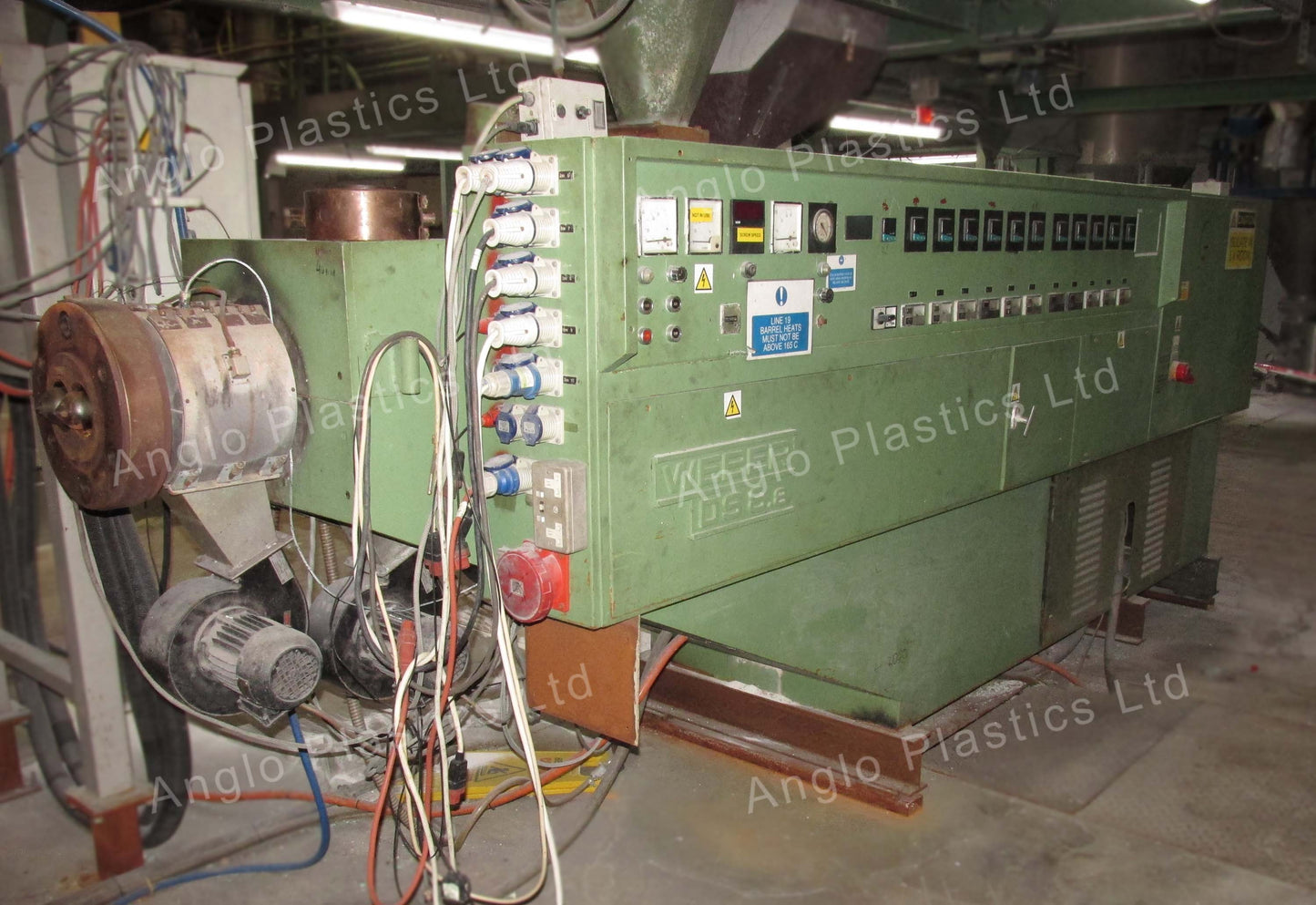 weber ds8.8 extrusion line