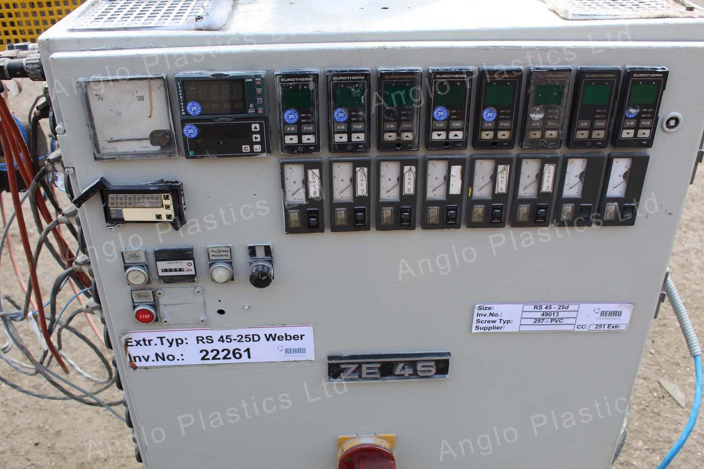 weber ze45 single screw extruder