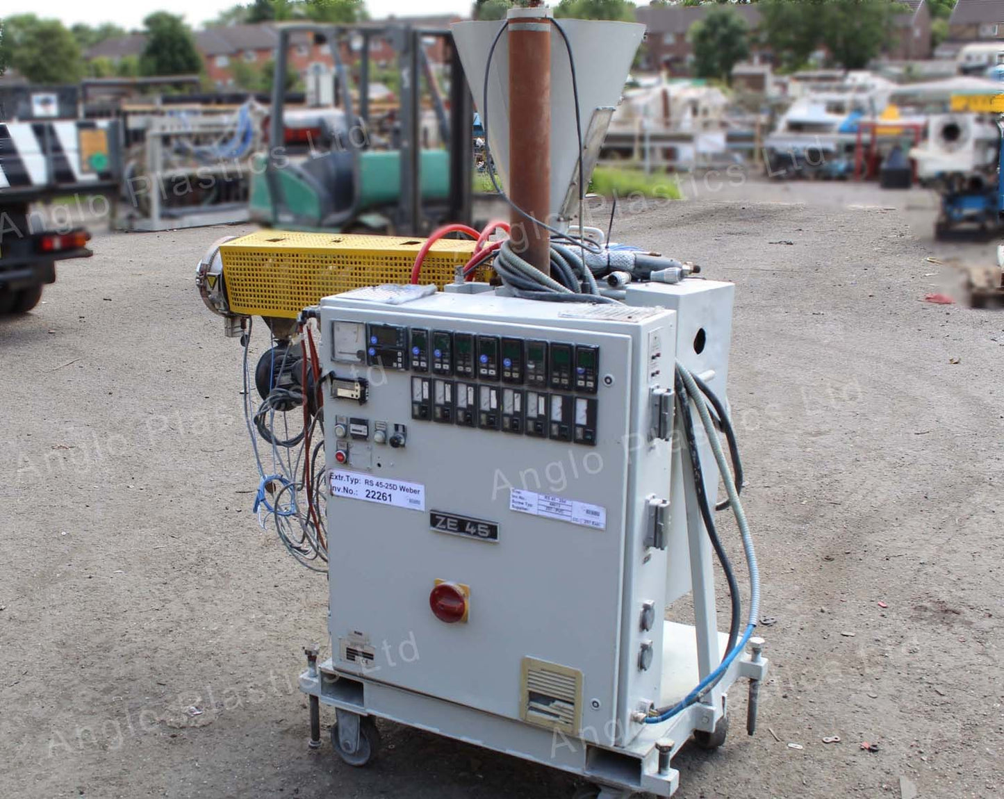 weber ze45 single screw extruder