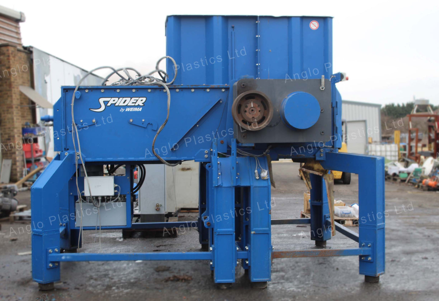 weima spider 1500h shredder