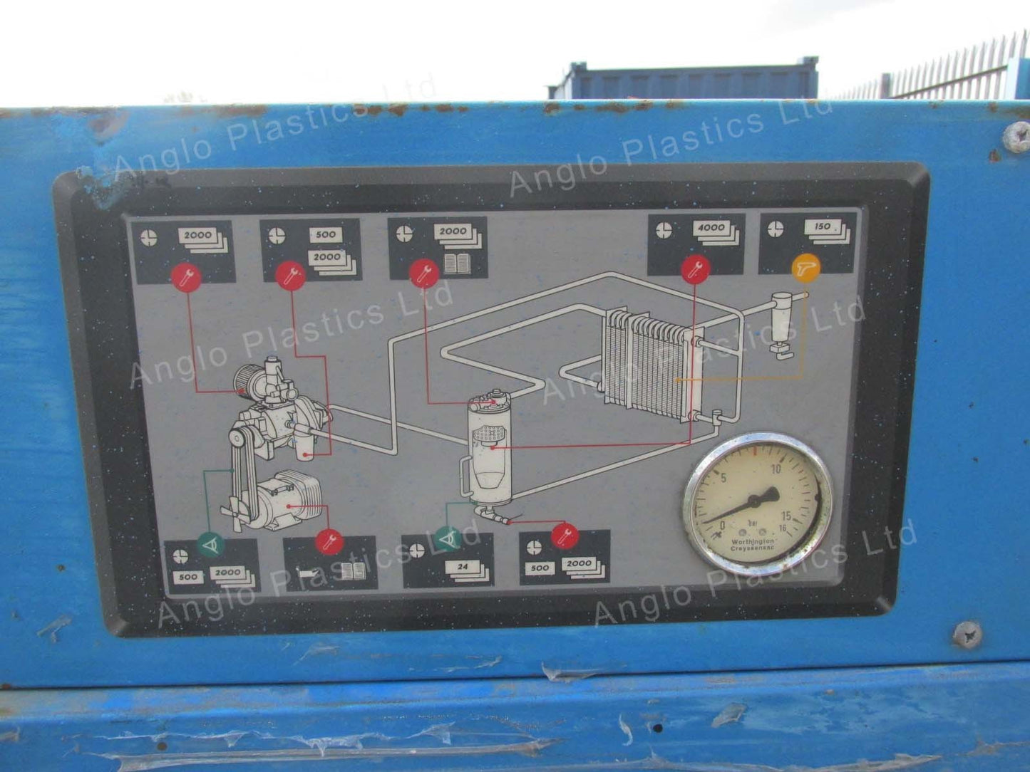 worthington rollair 4000 compressor